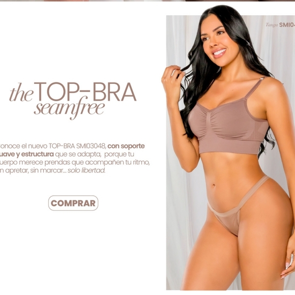 Colombian Push Up Bra & Tanga Set oporte y comodidad invisible que puedes lucir! - Picture 7 of 17